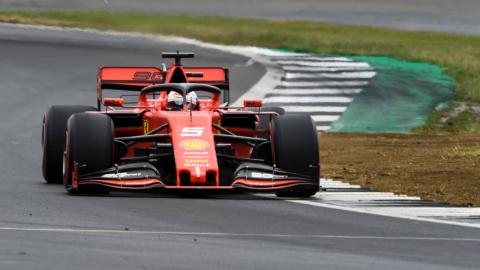 Vettel en la clasificacion de silverstone Vettel en la clasificacion de silverstone