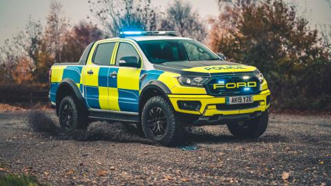 Ford Ranger Raptor de la policía Ford Ranger Raptor de la policía