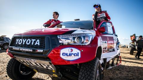 Alonso y Coma en el Dakar 2020 Alonso y Coma en el Dakar 2020