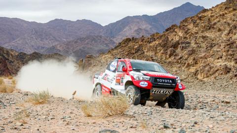 Alonso en la Etapa 4 del Dakar 2020 Alonso en la Etapa 4 del Dakar 2020