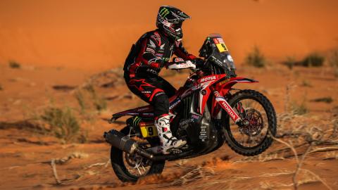 Brabec Dakar 2020 honda rally off-road
