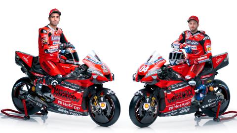 Presentacion Ducati Desmosedici GP20 MotoGP 2020 nueva moto deportiva circuito competicion mission winnow