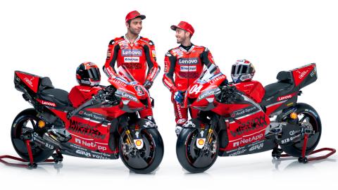 Presentacion Ducati Desmosedici GP20 MotoGP 2020 nueva moto deportiva circuito competicion mission winnow