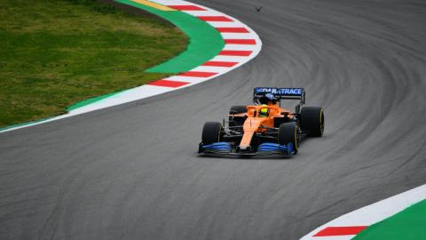 McLaren MCL35 en Barcelona McLaren MCL35 en Barcelona