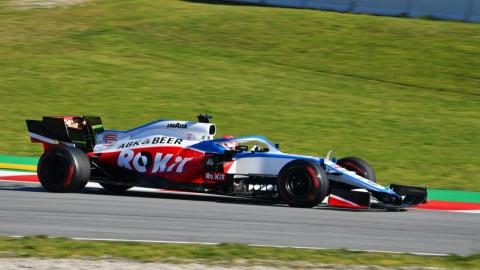 Williams F1 en Barcelona Williams F1 en Barcelona