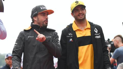 Sainz y Alonso en 2018 Sainz y Alonso en 2018