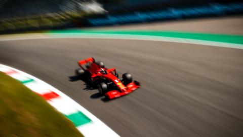 Vettel en Monza