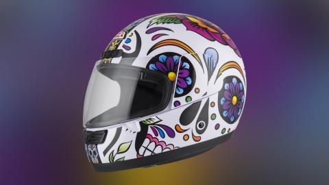 Seguro, original barato: este casco de moto con motivos mexicanos solo cuesta 65 euros -- Motos -- Autobild.es