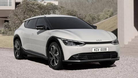 Kia EV6: primeras imágenes oficiales del SUV eléctrico Kia EV6