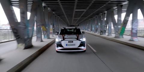 Prueba Audi Q4 e-tron morro