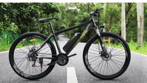 65 km of autonomy to climb the mountain on this low cost electric bike that Amazon sells