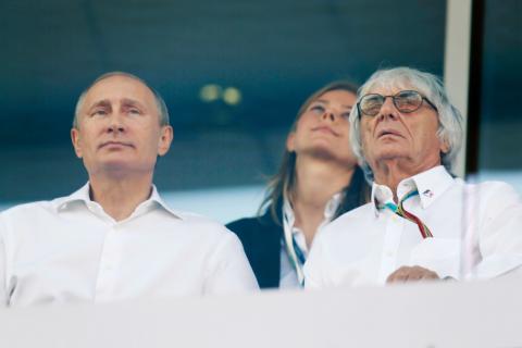 Ecclestone y Putin
