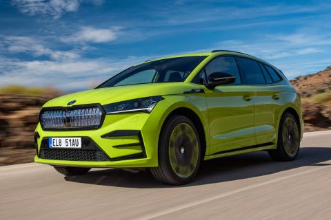 Test of the Skoda Enyaq RS iV: sporty, electric, with 299 CV and a price of 64,600 euros