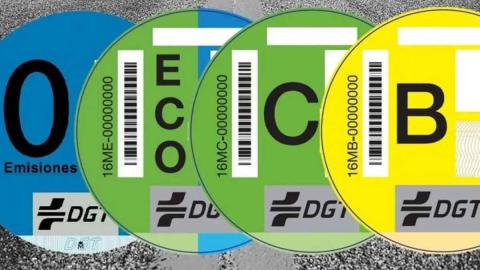 Etiquetas ambientales para zonas de bajas emisiones: así las puedes pedir online por solo 5 euros