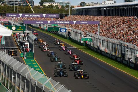 Salida GP Australia F1 2023