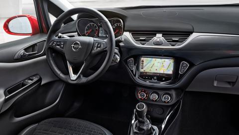 ZQXFZ 4 PièCes Cache De PoignéEs De Porte ExtéRieure pour Opel Corsa E 2015-2019 Garniture De PièCes DéTachéEs Auto Personnalisation De La Voiture De Couverture 