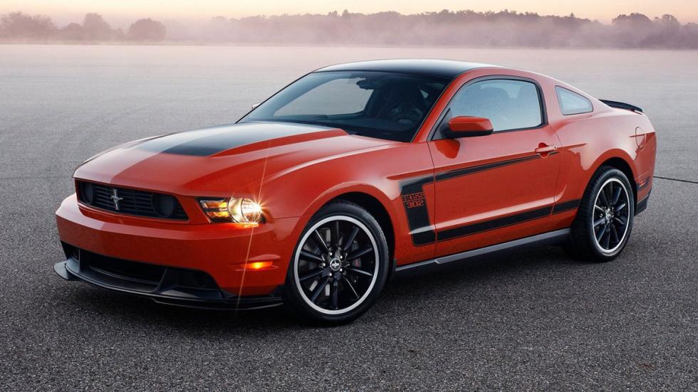 Cinco mejores muscle cars Ford Mustang Boss 302 frontal Cinco mejores muscle cars Ford Mustang Boss 302 frontal