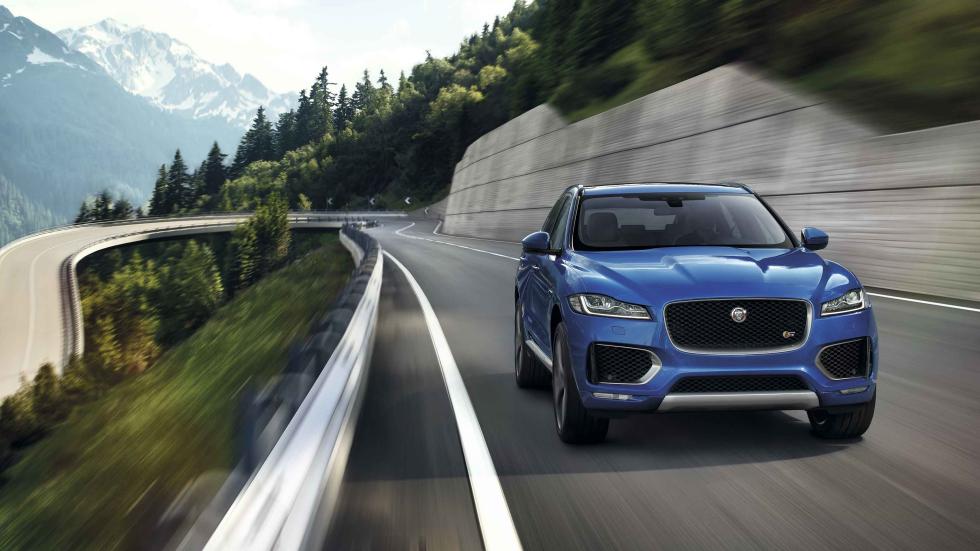 jaguar F-pace 2016 frontal jaguar F-pace 2016 frontal