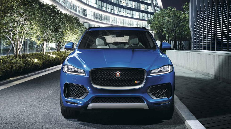 jaguar F-pace 2016 frontal jaguar F-pace 2016 frontal