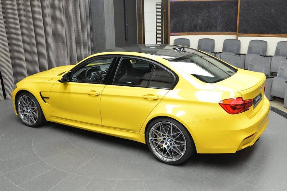 Un exclusivo BMW M3 amarillo a la venta en Abu Dhabi Autobild.es