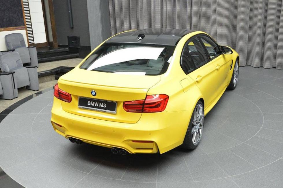 Un exclusivo BMW M3 amarillo a la venta en Abu Dhabi Autobild.es