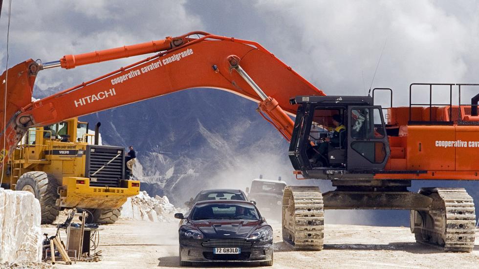 Aston Martin DBS en 'Quantum of solace' Aston Martin DBS en 'Quantum of solace'