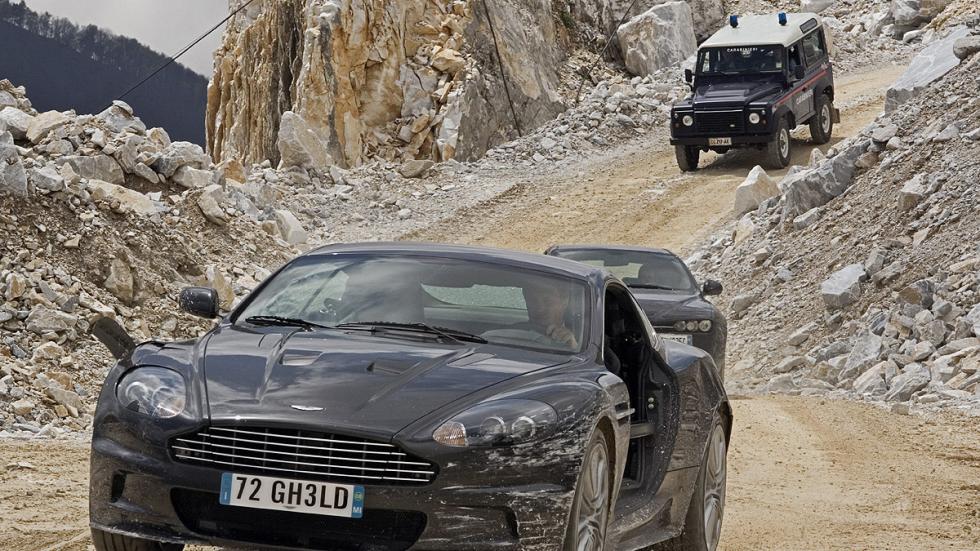Aston Martin DBS en 'Quantum of solace' Aston Martin DBS en 'Quantum of solace'