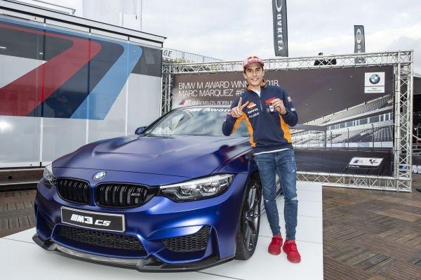 Marc MÃ¡rquez gana un BMW M3 CS en los BMW M Award 2018