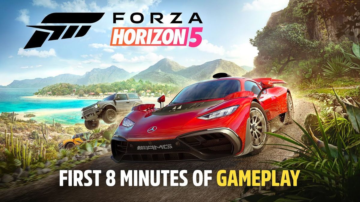 Vídeo: disfruta del nuevo Forza Horizon 5 con este gameplay